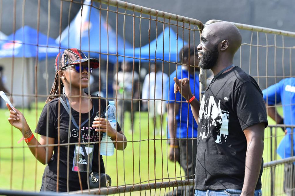 The stage ku ground // 📍Lugogo Criket Oval 

#TravisGreeneLiveInKampala 
 #MakeAJoyfulNoise