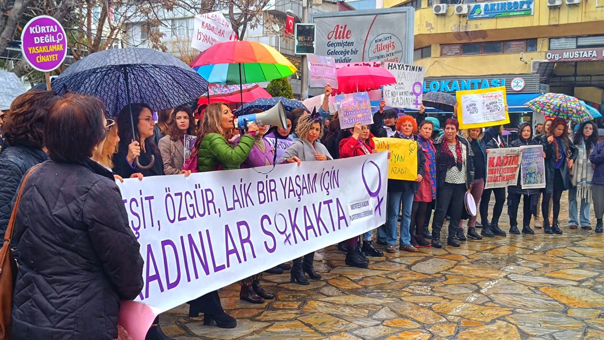 📍Gebze, Muğla Mücadelemiz memleketin dört bir yanında! #8Mart #8m2024