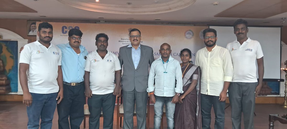 gksundaramntk's tweet photo. CSC State President Mr. Vinod Kuriakose presented the Certificate of Appreciation at Tele-Law State Level Workshop held at Chennai on 06.03.2024

https://t.co/glZDWIscmC.,CSC VLE.,
KAMALAPURAM, OMALUR, 
SALEM, TAMILNADU

@csc_south
@CSCegov_
@sctntl9
@CscSalem 
@GKSundaramVLE https://t.co/ARMiG59uXr