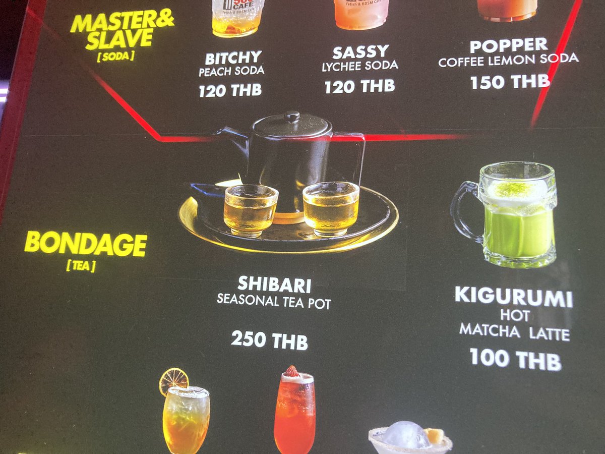 曼谷的sm酒吧 500cafe 酒单也太可爱了 https://t.co/SyS9MgHGQb