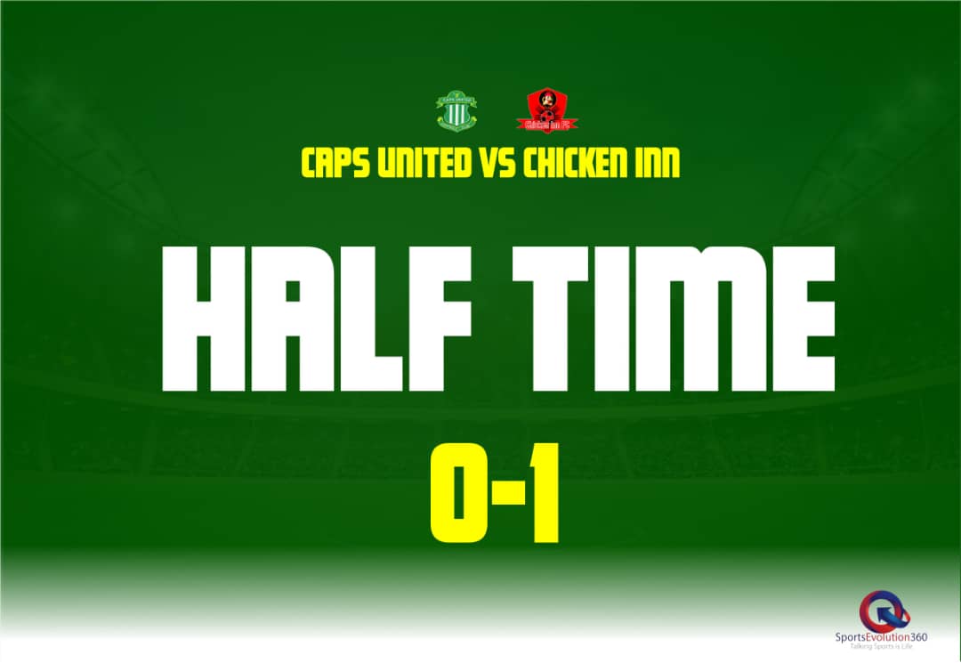 Free Kick to Chicken Inn just outside the box, and they score.

41"
Caps United 0-1 Chicken Inn