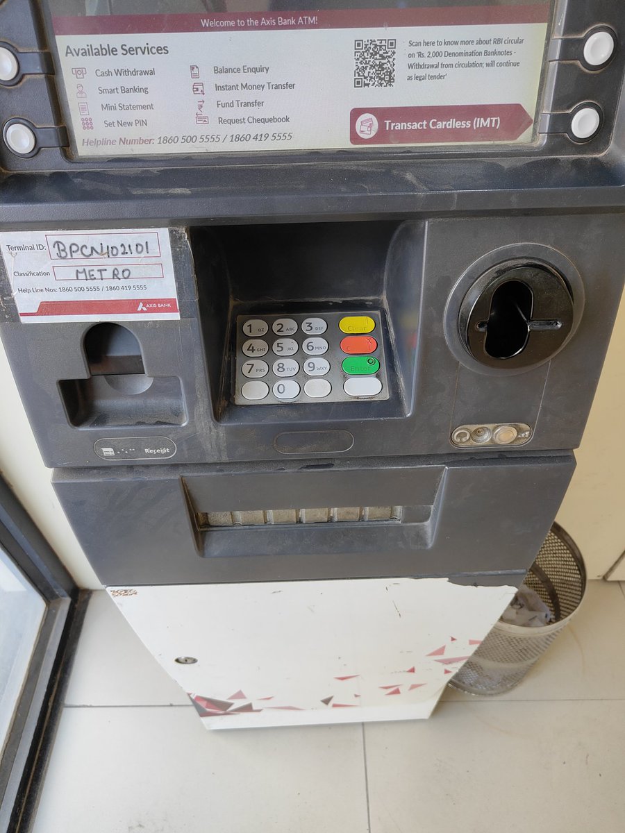 daringdpk's tweet photo. @AxisBankSupport @AxisBank Was not working on Friday. https://t.co/SSfMbERCpT