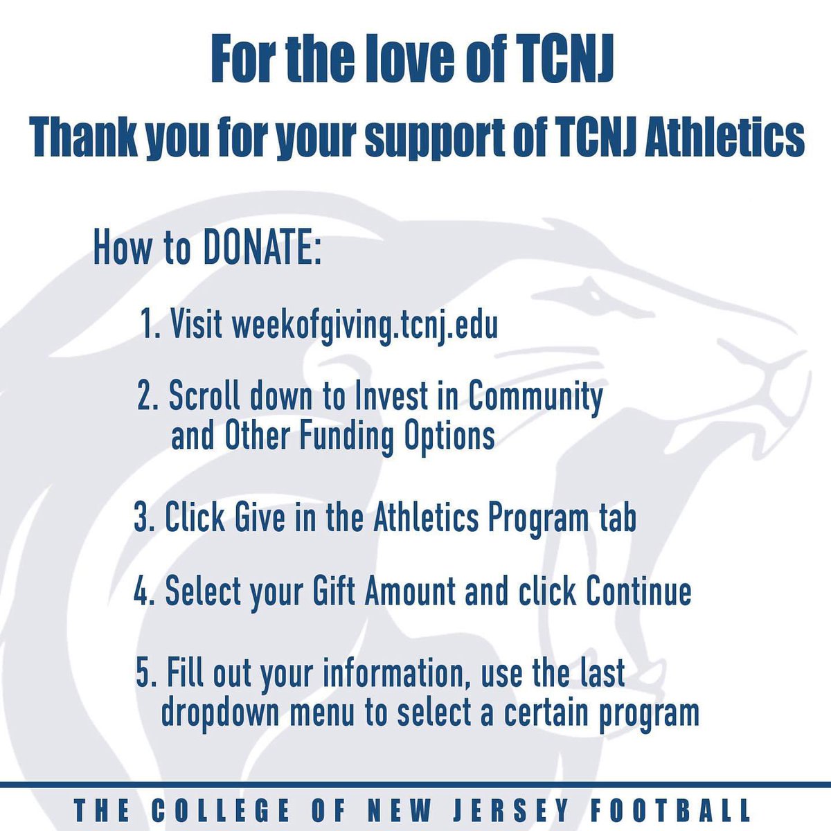 TCNJfootball tweet picture