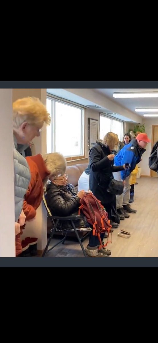 CateSask's tweet photo. You think @jeremycockrill calling the @RCMPSK to remove a few elderly people sitting in at an MLA office in Sask is bad, just wait till the @SaskParty has their own Marshall service up and running. The @SKGov uses their positions for themselves, not to make Sask better. #skpoli https://t.co/fqayL0pfjn