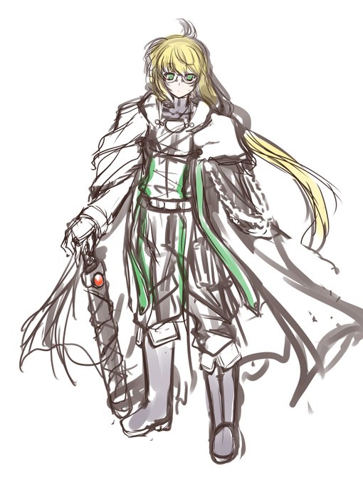 ノД◎)ノ かっこいい男の立ち姿がわからないぃぃぃぃぃぃぃっぃぃぃ!!! (ヲ
軍服風ユーノ君wip 