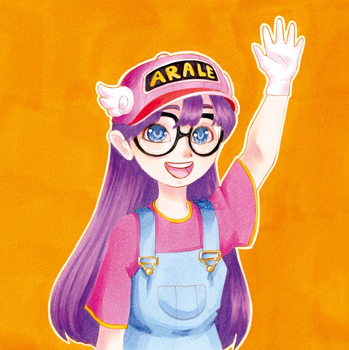 itisebee's tweet photo. Just a little tribute to Akira Toriyama, who inspired so many (me included). Thank you for everything you gave us. RIP 

I used to run like Arale when I was in kindergarten. I love this character a lot and I think I was influenced a bit by her weirdness.

#akiratoriyama #arale https://t.co/uHvxN35JWY