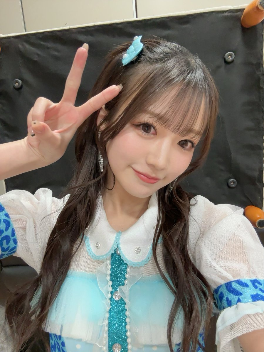 #僕のアオハル公演 昼夜ありがとうございました𓈒𓏸𓂃໒꒱ 今日はりさっひーを連れて ツンデレ!でした💛🩷💙