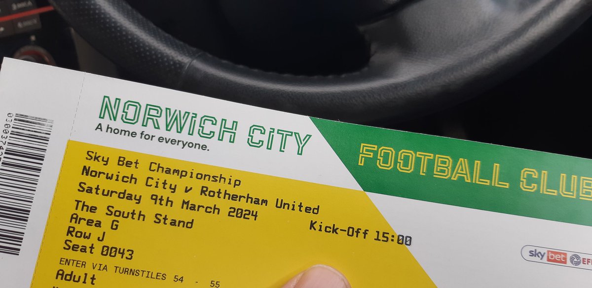 Hey <a href="/NorwichCityFC/">Norwich City FC</a> - Family of four not going to be able to make it to game due to accident on M11 and nothing moving since 12.00. Would you be able to give our tix away to some yellows fans on our behalf? Gutted to be missing game and more gutted if our seats go empty #otbc