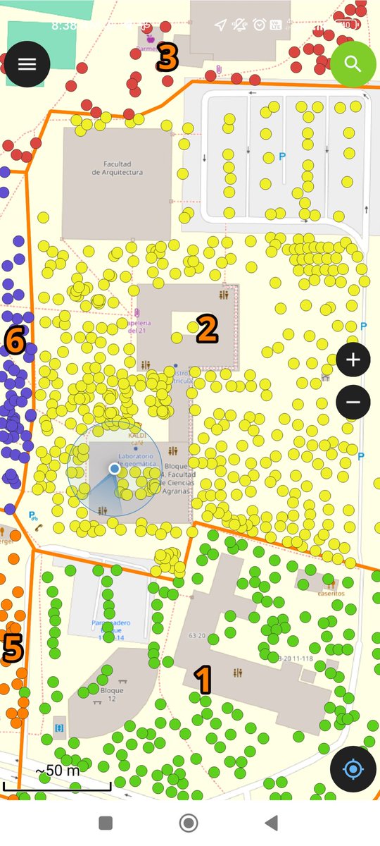 sagema_unal's tweet photo. Así quedó nuestro formulario de campo en #QField para el proyecto "Datos abiertos, ecosistemas vibrantes" https://t.co/4ZlymUd8mn
