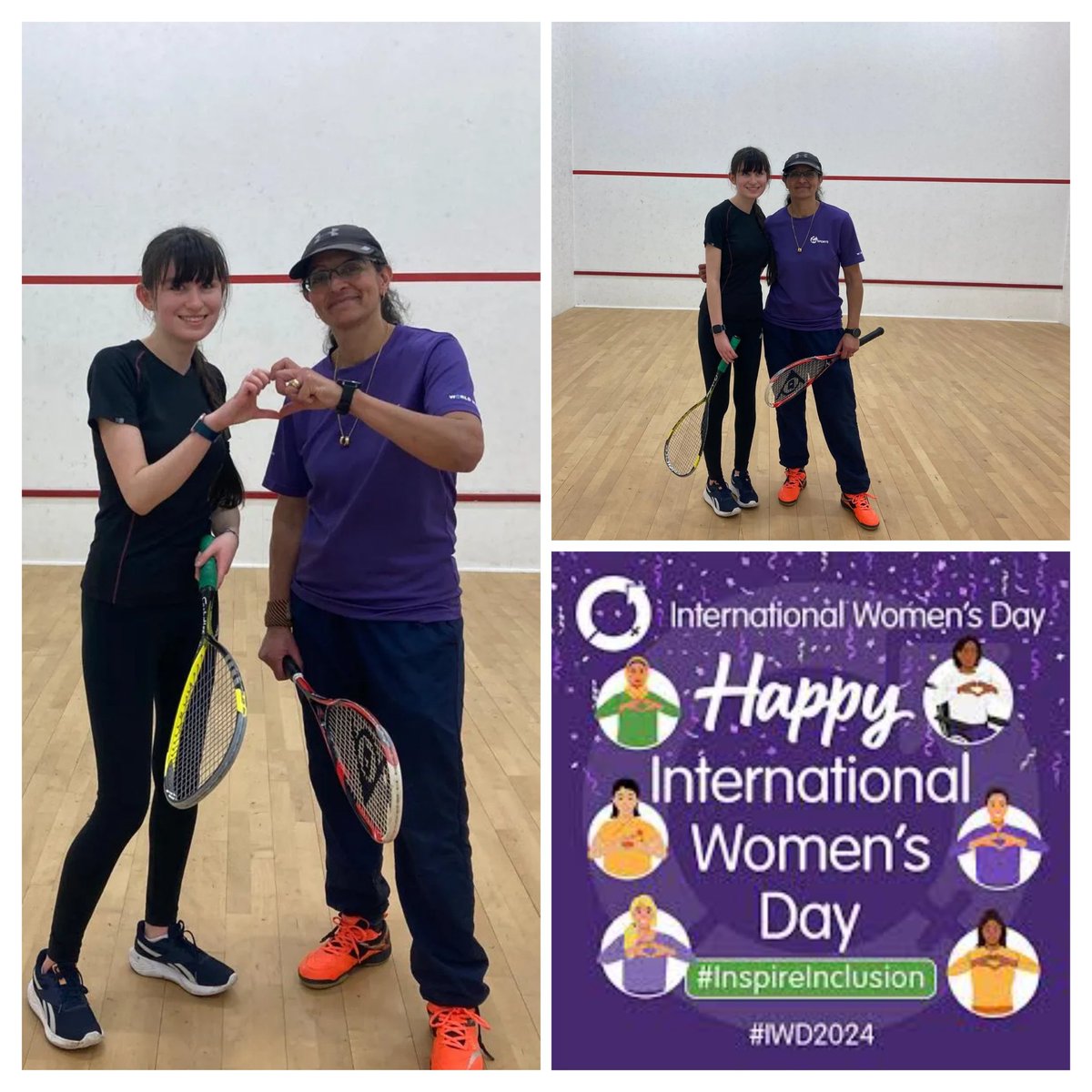 Last coaching session to complete <a href="/DofE/">The Duke of Edinburgh’s Award</a> Gold. A pleasure taking Lucy from never playing squash to teaching her all I know, honour &amp; a privilege. 

Skills for life, not just squash, but making a commitment &amp; seeing it through.

Congratulations!

#Inspirelnclusion #IWD24 <a href="/womensday/">Women's Day</a>
