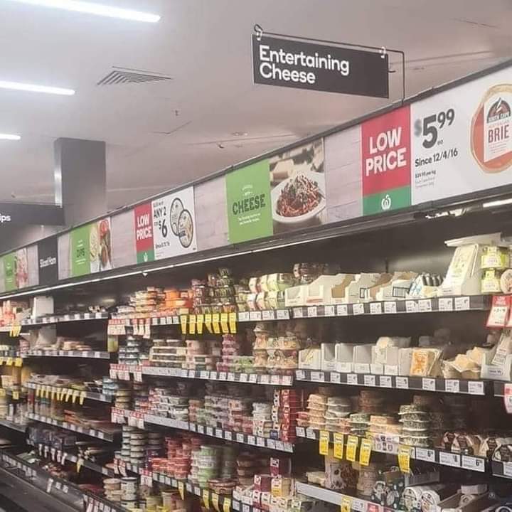 I've stood here for 20mins and the cheese has done feck all 🤣