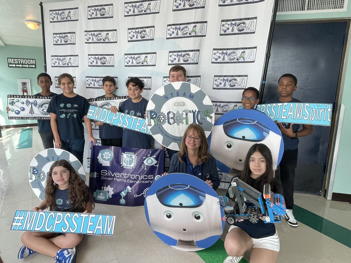 So proud of students making it to states! Go VEX! 🐬<a href="/BrowardSTEM/">Broward STEM</a> <a href="/ShearerSPE/">Irina Shearer</a> <a href="/Mamashan10/">Shannon Schreidell</a>