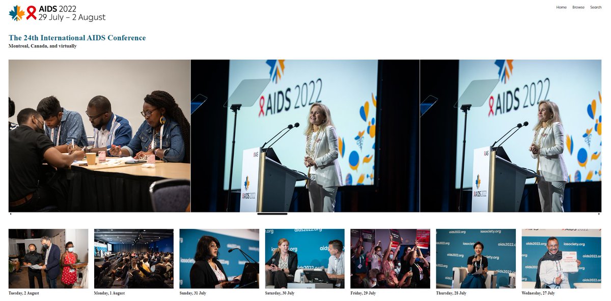 📷 As we look forward to #AIDS2024 in #Munich and virtually this July, take a look back at photo highlights from #AIDS2022!  

🙋🏾‍♂️ What are some of your favourite moments from AIDS 2022 or other past conferences? aids2022.smugmug.com