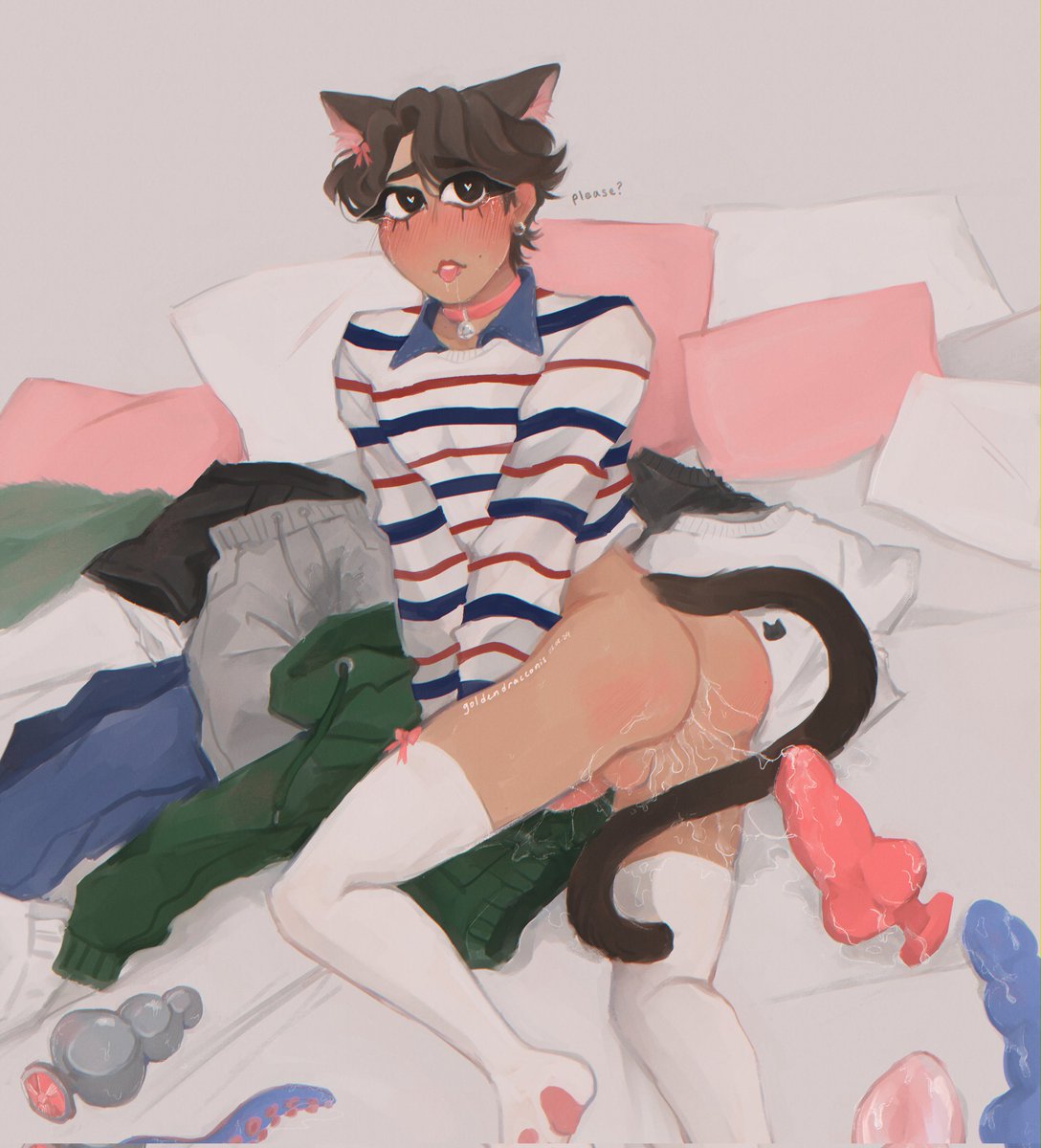 goldendraeconis's tweet photo. // toys , lots of slick

svngie is in heat <3 https://t.co/2SyJdqapxg