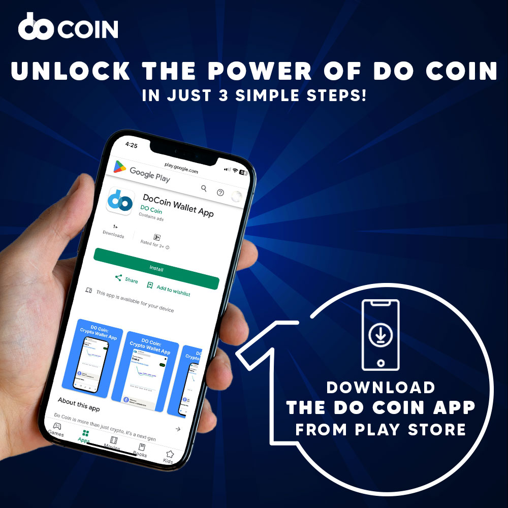 Docoinofficial's tweet image. Voila! In just 3 simple steps, you're all set to explore the features of the Do Coin Wallet App! 

#EasySignup #DoCoin