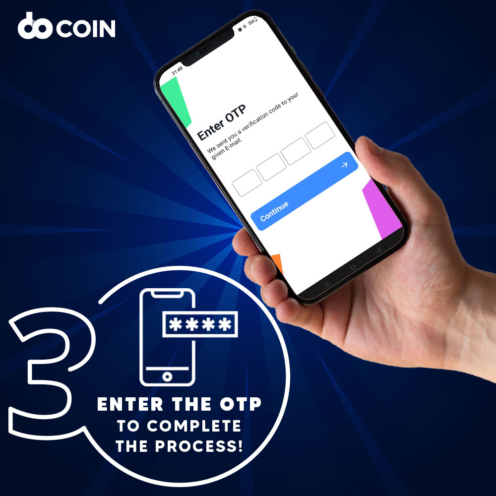 Docoinofficial's tweet image. Voila! In just 3 simple steps, you're all set to explore the features of the Do Coin Wallet App! 

#EasySignup #DoCoin