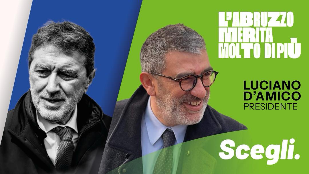 Da sempre,a sinistra,ci siamo fatti del male con il voto di protesta
Qui si tratta di una persona valida, non una coalizione.
Come detto da <a href="/pbersani/">Pier Luigi Bersani</a> il treno passa una volta
Fate girare se volete darci una aiuto ad avere une Presidente valido.
#ElezioniAbruzzo #DamicoPresidente