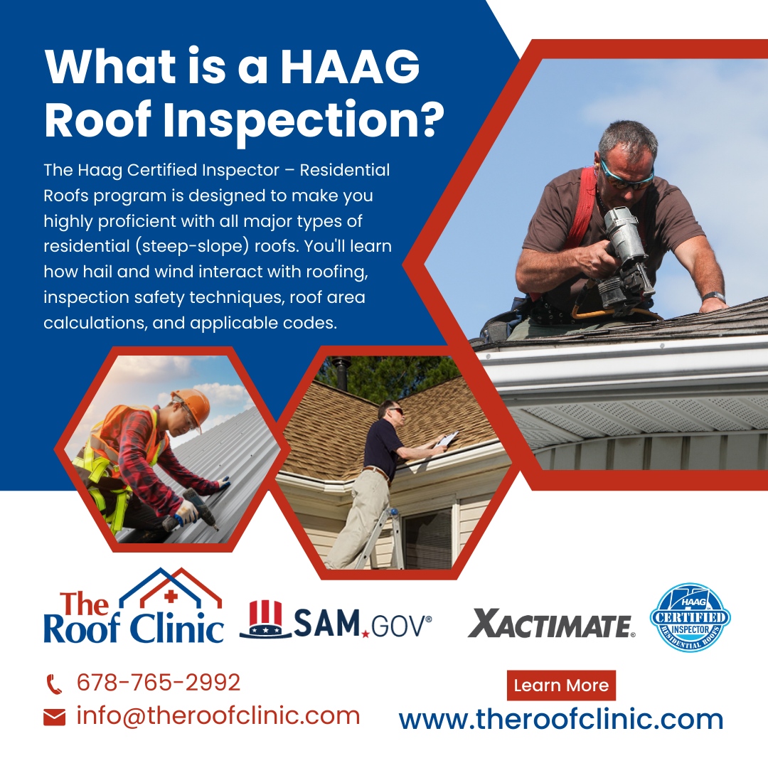 The Roof Clinic on X: HAAG Roof Inspection is more than just a