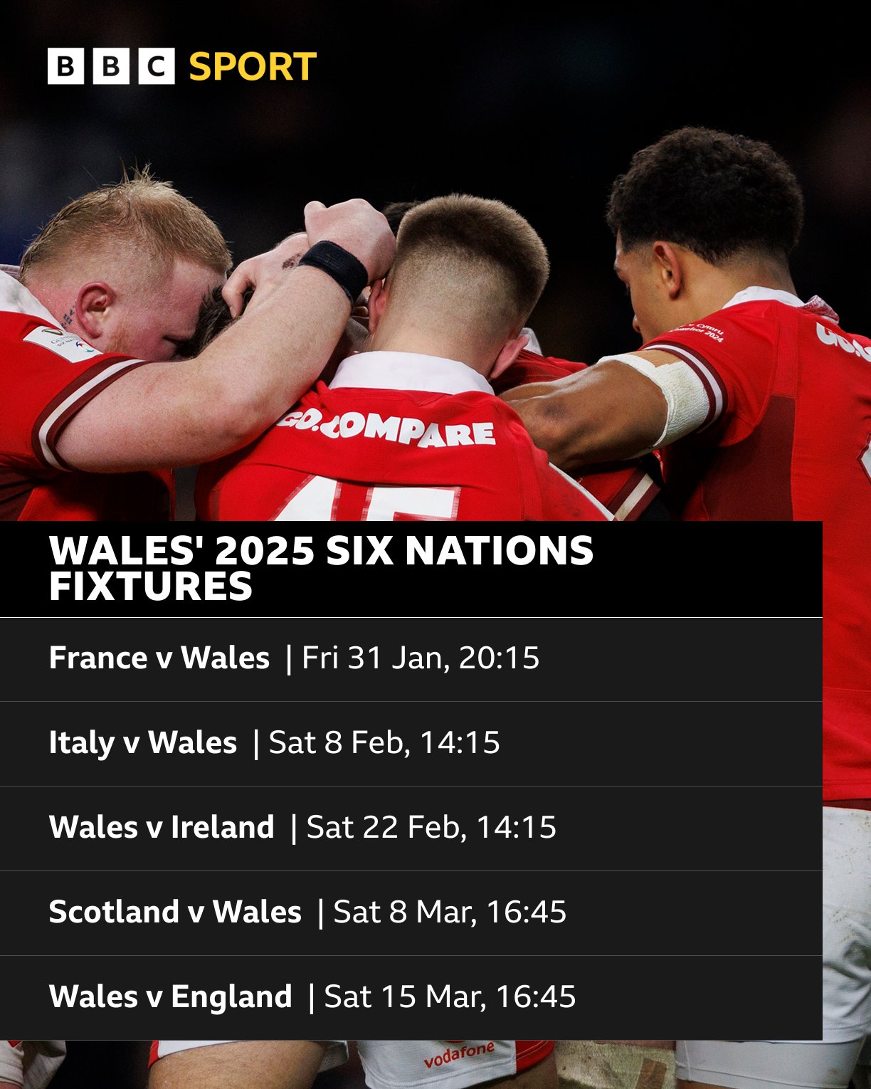 Bbc sports sale fixtures