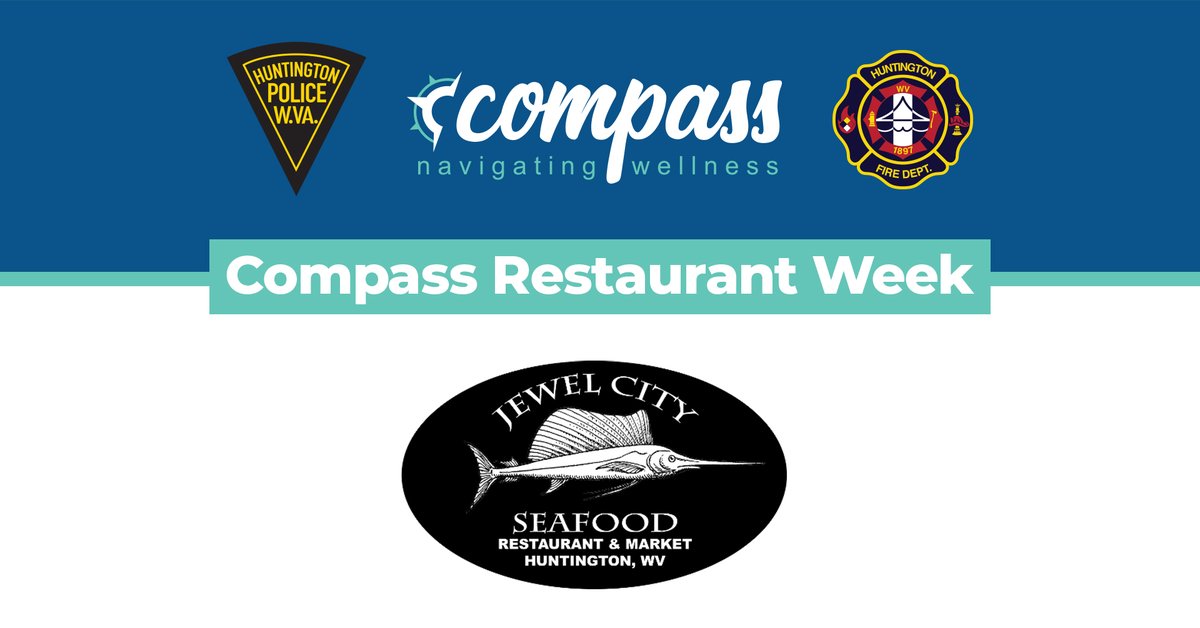 Compass Huntington Restaurant Week continues today, March 9, with Jewel City Seafood as the featured restaurant. Eat at Jewel City so a portion of your bill will go to supporting our Huntington police officers and firefighters!