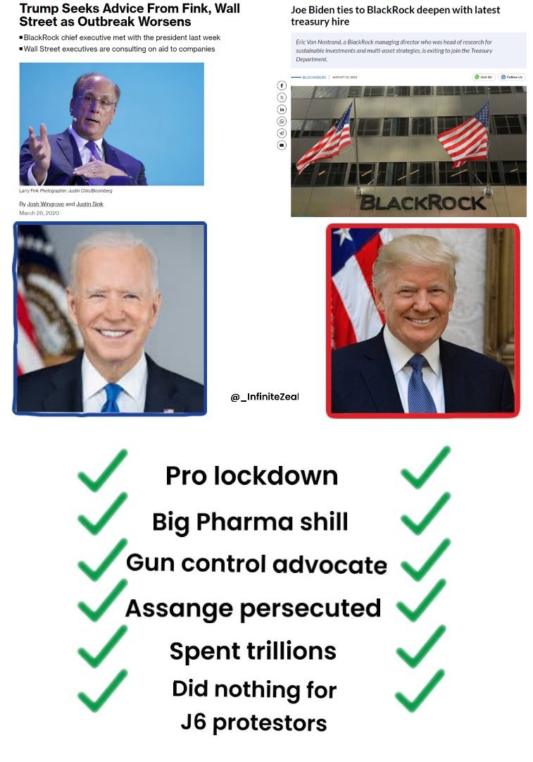 Both #JoeBiden and @realDonaldTrump are bad for liberty, bad for justice, bad for fiscal sanity and bad for everything that once made America great.  Vote for the change that America desperately needs. #VoteRFKJr.