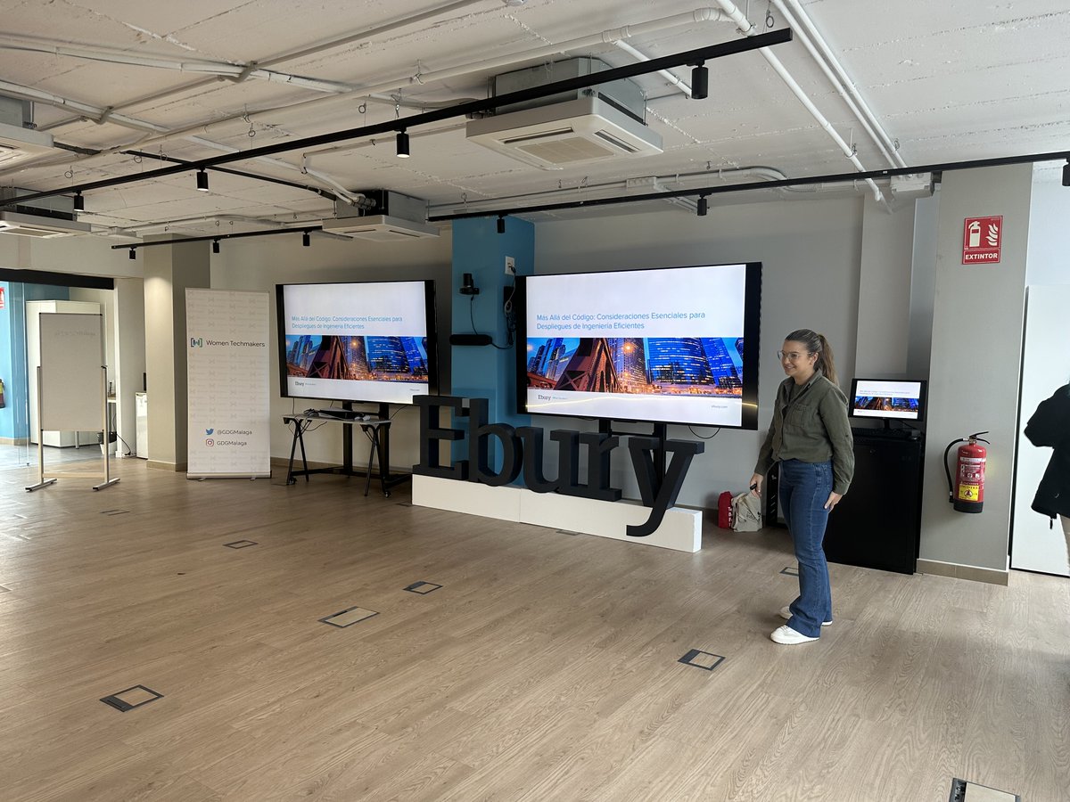 Ebury Labs (@eburylabs) on Twitter photo 🎉 Today at Ebury Malaga, we're proud to host <a href="/GDGMalaga/">GDG Málaga</a> #IWD24Malaga event! 🚀 Inmaculada Vázquez, Engineering Manager, takes the stage as a speaker, while Jennifer Hurtado, Senior Team Lead, has shared Ebury's commitment to #WomenInTech. Let's #BreakTheBias together! 💪✨ 🎉 Today at Ebury Malaga, we're proud to host <a href="/GDGMalaga/">GDG Málaga</a> #IWD24Malaga event! 🚀 Inmaculada Vázquez, Engineering Manager, takes the stage as a speaker, while Jennifer Hurtado, Senior Team Lead, has shared Ebury's commitment to #WomenInTech. Let's #BreakTheBias together! 💪✨