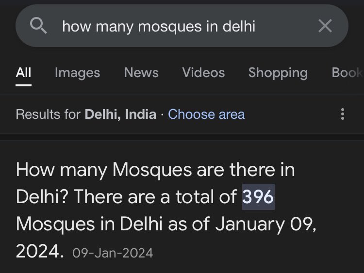 Numanshahid_'s tweet photo. @RadioGenoa Delhi has over 2100 Hindu temples, compared to around 400 mosques for 21.96 lac Muslims, the mosques often lack sufficient space, leading some to pray on the road. 

It's crucial to understand that the prayer, called namaz, usually lasts 5-10 minutes, not 2-3 hours. https://t.co/0duWzDfplT