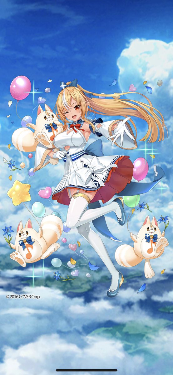 不知火フレア 「配信で話した星たぬき欲しさに出るまで回したやつ 」|みそじ@アイコン作成承りますのイラスト