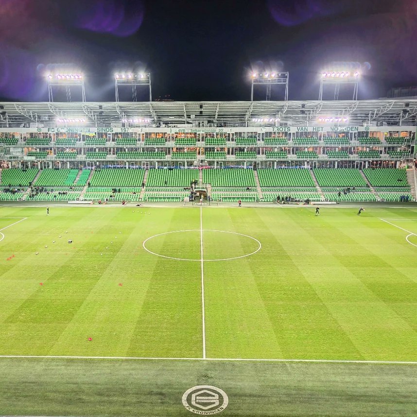 RubenWingerden's tweet photo. FC Groningen - MVV Maastricht in de Euroborg. #gromvv #euroborg #keukenkampioendivisie #groundhopping https://t.co/EsswoeSAso