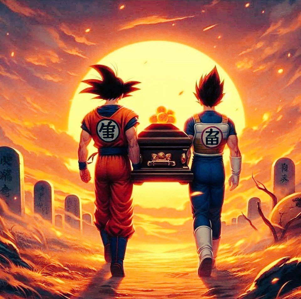 Je suis un #FanDBZTriste. Ce dessin animé a bercé mon enfance et mon adolescence. Et il continue d'occuper mes moments de détente. Un chef d'œuvre, une légende, peut être même le meilleur dessin animé intemporel qui n'ait jamais existé !
R.I.P. 
#DragonBallZ #AkiraToriyama #Goku