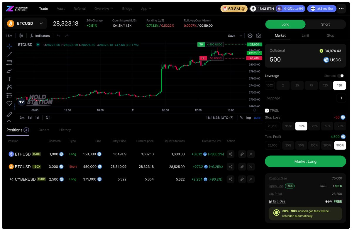 Anticipez l'annonce imminente du airdrop de $ZKS et plongez-vous dans l'écosystème en acquérant du $HOLD. <a href="/HoldstationW/">Holdstation - The DeFAI Smart Wallet</a> est un projet qui a déjà lancé son token et qui tirera profit de l'annonce du airdrop de <a href="/zksync/">ZKsync</a>. De plus, <a href="/HoldstationW/">Holdstation - The DeFAI Smart Wallet</a> prévoit plusieurs annonces à venir,