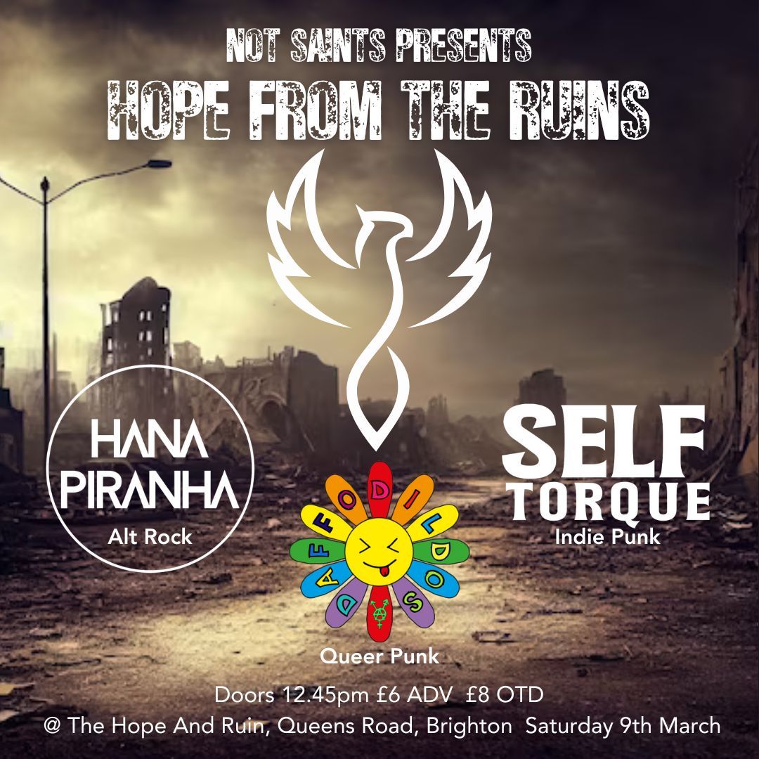 NotSaintsUK's tweet photo. FINAL CALL π£
1pm TODAY ποΈ https://t.co/crx1CArdP7 ποΈ
#supportlocal #brighton #indie #independant #label #notsaints #notforprofit #punk #rock #sober #soberliving #alternative #altrock https://t.co/4cl17ycHXI