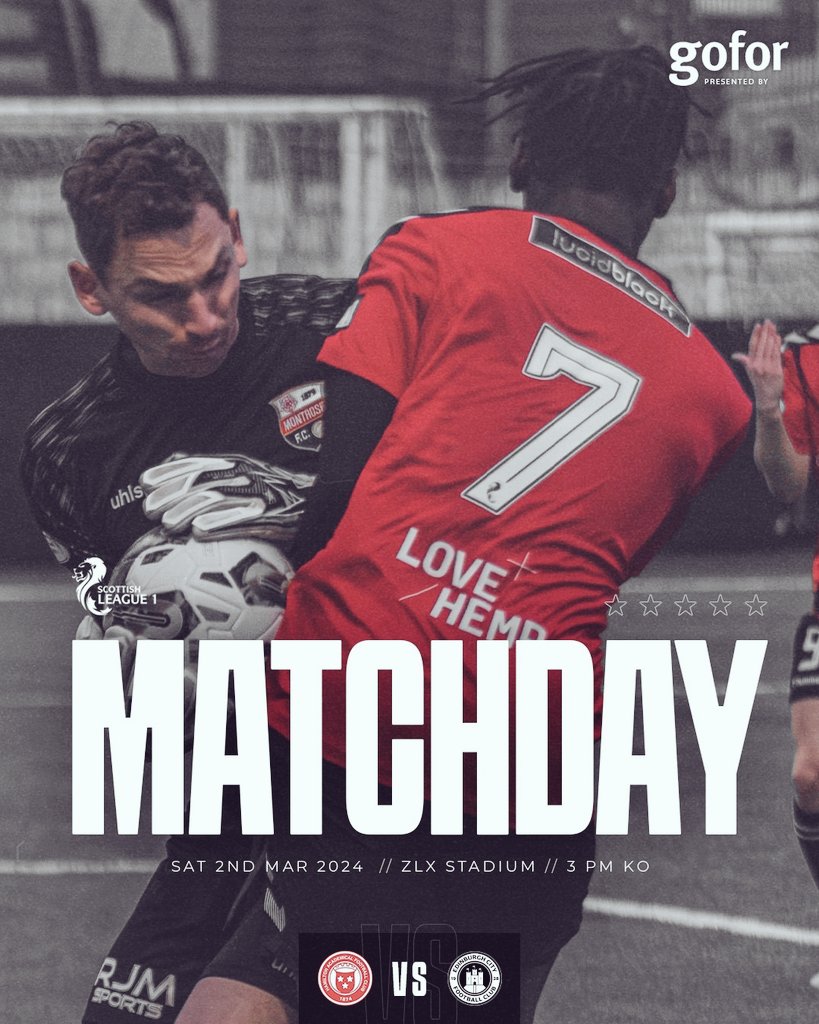⚪ 𝗠𝗔𝗧𝗖𝗛 𝗗𝗔𝗬 ⚫

🆚 | 𝙃𝙖𝙢𝙞𝙡𝙩𝙤𝙣 𝘼𝙘𝙖𝙙𝙚𝙢𝙞𝙘𝙖𝙡
🏟️ | ZLX Stadium
🕒 | 15:00 KO
🏆 | SPFL League 1
💷 | £20 / £10
🎟️ | Get tickets : bit.ly/48VbOdy

Let's go Citizens!

#Backtothecity