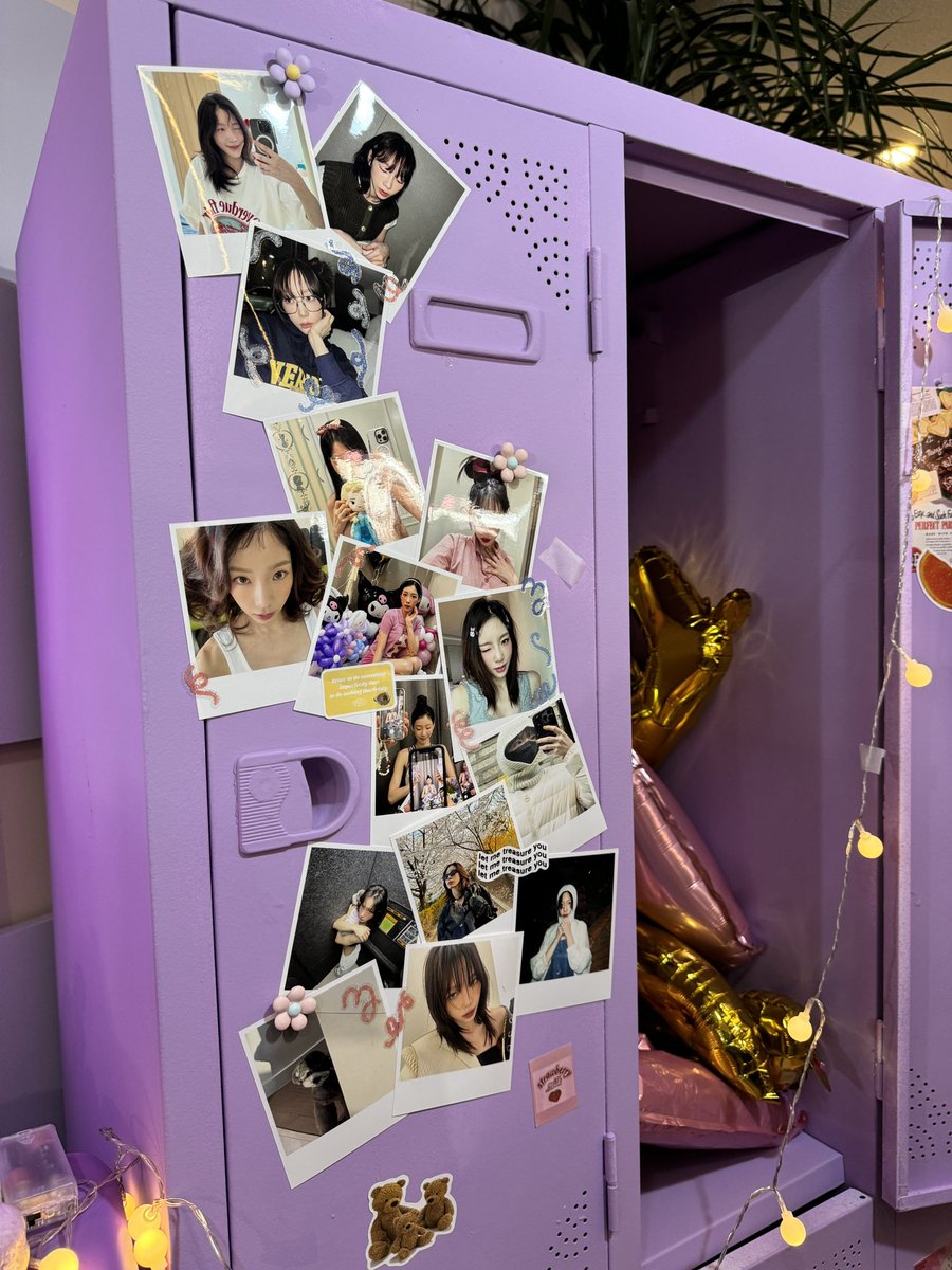 fallintaeng's tweet photo. 귀여운거 가득함...💜 
럭드는 실패🥹

#탱스델리마켓
#태연
#불을_꺼_태연케이크 https://t.co/V22Zlaylcv