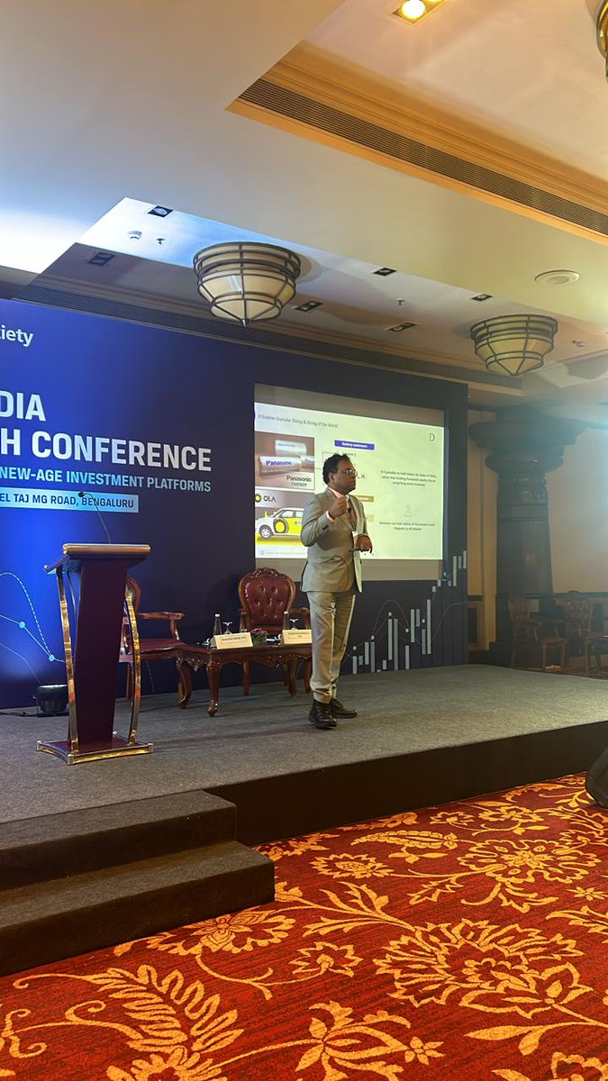 CFASocietyIndia's tweet photo. The fourth session on 'Tokenization of Real World Assets' is underway at the 6th India Fintech Conference in Bengaluru. #IndFintech @shaileshdhuri @kashyapkompella https://t.co/gGN5iotQlW