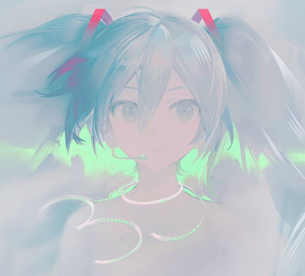 初音ミク 「39 」|三目YYBのイラスト