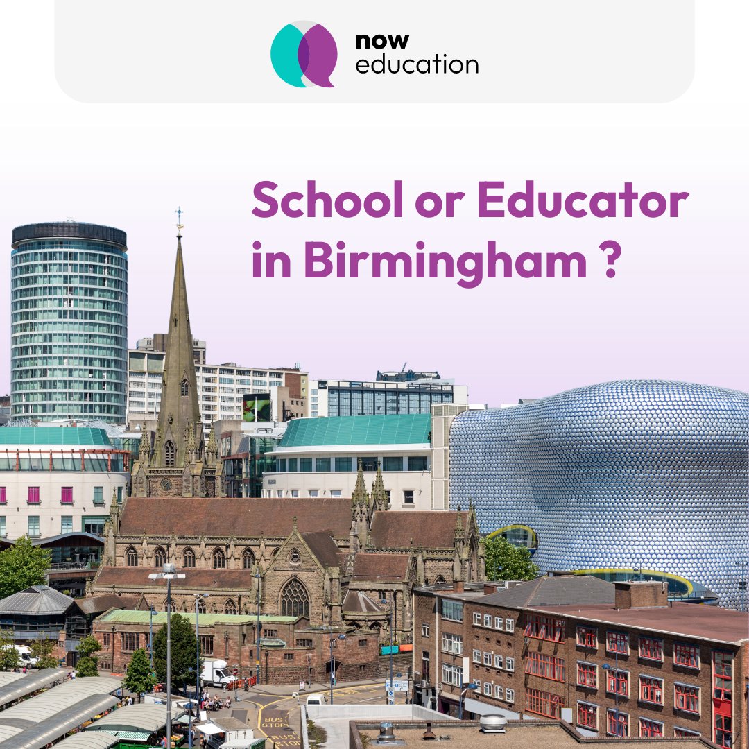 Our team have been supporting the education industry in Birmingham and surrounding areas for over a decade.

Whether you are a school looking for education professionals or an educator looking for reliable supply work, we're here to help.

bit.ly/49e94cf