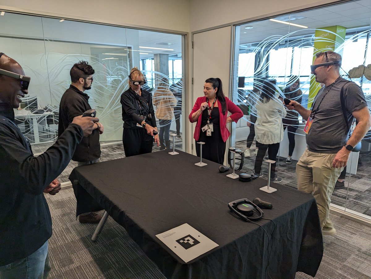 At the @Henkel Hair Pro All-In event, Magic Leap showcased the power of #AR, transforming beauty experiences with a custom workshop. Impressing execs and captivating over 150 attendees, we're pushing the boundaries of AR in the professional world. #MagicLeap #hairproallin24