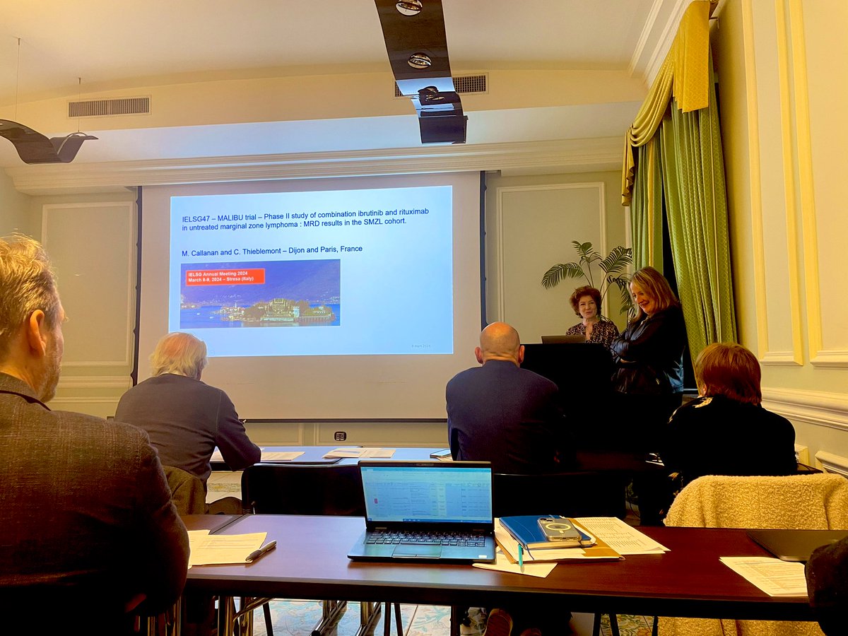 ComeBommier's tweet photo. Exciting works and long-standing collaborations take birth (and renew) in meetings such as the #IELSG annual meeting, where @LysaLymphoma was proudly represented by @c_thieblemont @marycallanan and @VincentCamus76.
🙏E.Zucca @francocavalli6
Happy birthday @GregNowakowski 🎂 ! https://t.co/lBNlwlvCKp