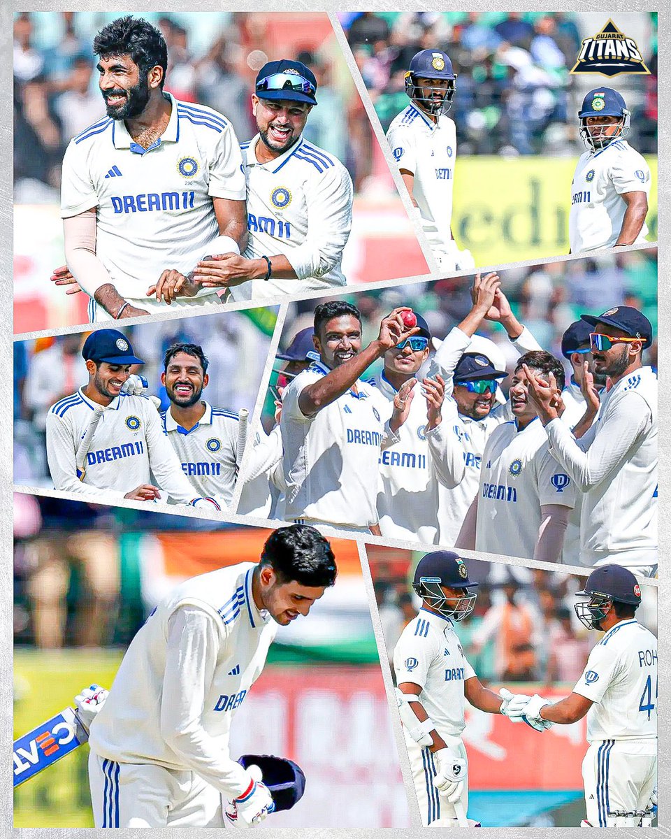 1st Test - ENG Won
2nd Test - IND Won
3rd Test - IND Won
4th Test - IND Won
5th Test - 𝗜𝗡𝗗 𝗪𝗼𝗻*

For 1st time, India Won 4 Consecutive matches in a Test Series after Losing 1st match!

#INDvENG
#RohitSharma𓃵 
#WTC2025
