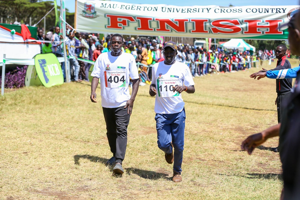 KCBInKenya's tweet photo. Through the KCB Sponsored #RunForTheMau Initiative, held at Egerton University last week and graced by Nakuru County Deputy Governor @kones_hon , we are committed to rehabilitating the Mau ecosystem.
#ForPeopleForBetter #KCBNiYetu https://t.co/ShcquRVbGC