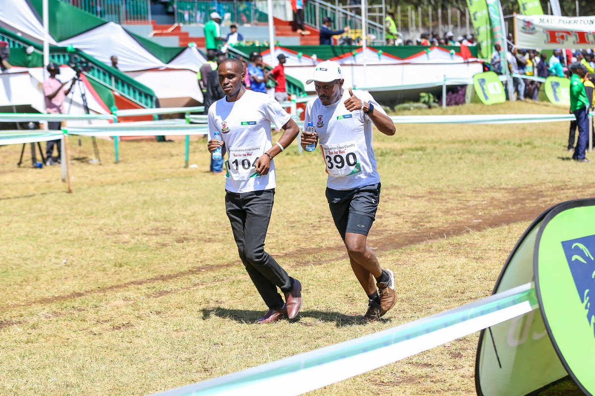 KCBInKenya's tweet photo. Through the KCB Sponsored #RunForTheMau Initiative, held at Egerton University last week and graced by Nakuru County Deputy Governor @kones_hon , we are committed to rehabilitating the Mau ecosystem.
#ForPeopleForBetter #KCBNiYetu https://t.co/ShcquRVbGC