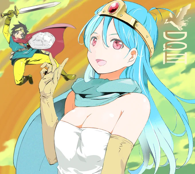 昔描いたDQ絵。 