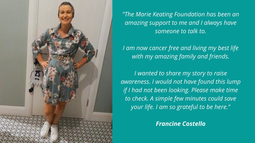 MarieKeating's tweet photo. March is Triple Negative Breast Cancer Awareness Month.
โI was diagnosed with triple negative breast cancer on the 21st January 2022. I will never forget hearing those words โitโs cancerโ.
Read Francine's story here:
https://t.co/xa5to9padI
#BreastCancer #TNBCAWARENESS https://t.co/PU1VZoCF1H