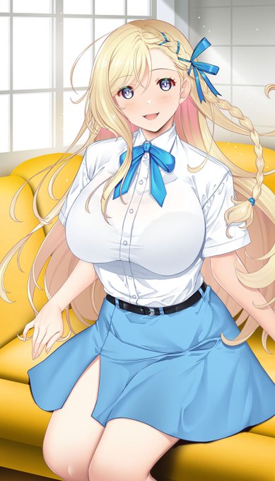 #金髪 #透けブラ
たわわ(⋈◍>◡<◍)。✧♡ 