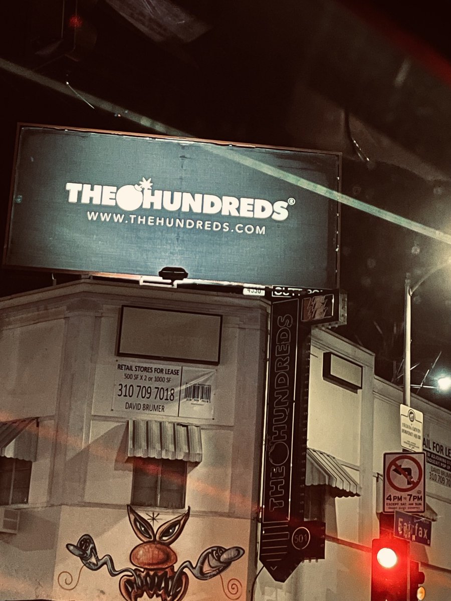 luv u LA 🖤#thehundreds #fairfax #fridaynightvibe