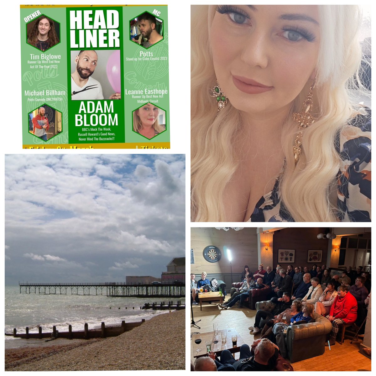 leanneeasthope1's tweet photo. This #weekends #gig was in #bognorregis. The #town that packs the most #sunshine hours in the #UK. Let that dawn on you. I hope that #fact brightens up your #day.
#dadjokes https://t.co/ZCqEZv5ACC