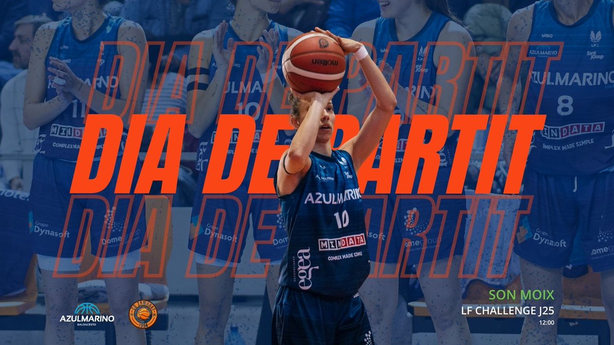 🏀 𝐏𝐑Ò𝐗𝐈𝐌 𝐏𝐀𝐑𝐓𝐈𝐓! 🦈

J2️⃣5️⃣ #LFChallenge
🗓 Domingo 10/03
🕢 12:00
🆚️ <a href="/recoletaszamora/">CD Zamarat - Recoletas Zamora</a>
📍🏠 𝐒𝐎𝐍 𝐌𝐎𝐈𝐗
📺 FEB Tv

#SumatAlRepte #TeamBuron #AzulMarinoMallorca