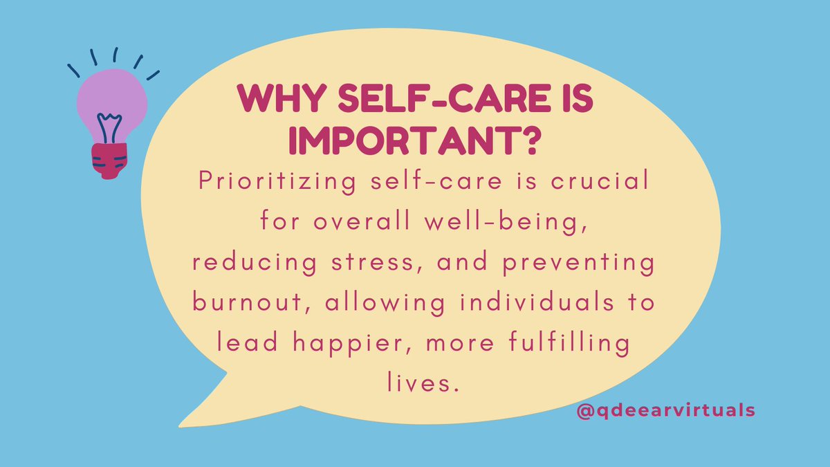 Self-Care Essentials: Thrive, Don't Just Survive! 🌸💫

Let's embark on a journey to holistic wellness together!

Curious about what I can do for you?
Explore my portfolio now!
bit.ly/3SO9XkF 

#SelfCareJourney #ThriveNotSurvive #WellnessEmpowerment