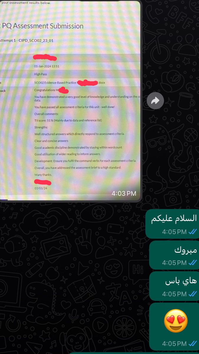 CIPDsolutions's tweet image. متوهق بالحل وما تدري شنو تسوي؟🤔

تبي تحل لكن متوهق وتخاف يطلع مو المطلوب؟😐

حلك ويانا😌
حلول CIPD💯
بسعر رمزي شامل التعديل وبدون تشابه ودرجة ممتازة وخدمة متميزة🇸🇦🇰🇼

كل اللي عليك تسويه ترسلنا الاسايمنت وحنا نحله لك وانت مرتاح👍
 #kuwait
 #SaudiArabia
 #الكويت  #السعودية  #cipd